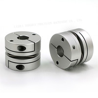 Coupleur de disque de couplage à diaphragme unique élastique en Aluminium pour moteur CNC