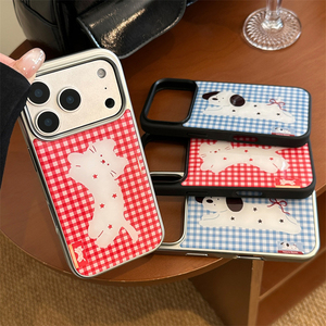 Coques de téléphone pour iPhone 17 Pro Max, 15, 16, 13, 14, motifs de personnages individuels, chats et chiens de dessin animé, adaptées aux coques de téléphone avec gouttes de colle - Product Image 4