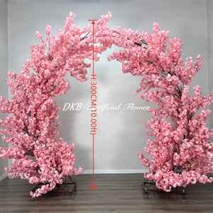 Flores Artificiales DKB al por Mayor, Arco de Árbol de Flores de Cerezo Ecológico, Hojas Artificiales para Decoración de Bodas en Interiores/Exteriores - Product Image 2