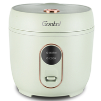 Cuiseur à riz antiadhésif électrique portatif à alimentation manuelle Accessoires de conception numérique de luxe-Tasse à mesurer pour voyage en cuisine