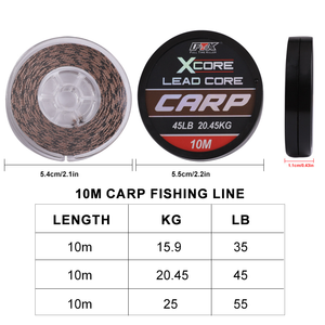 Wildtrek 10M <span class=keywords><strong>35</strong></span>/45/55LB Lignes <span class=keywords><strong>de</strong></span> pêche tressées à âme en plomb 12 brins pour la pêche en rivière, lac et océan - Product Image 5
