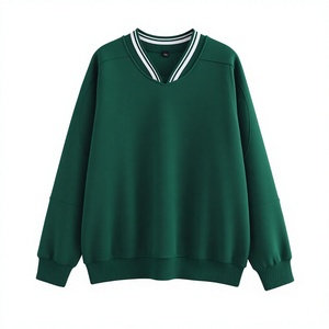 Sudaderas de Mujer 2026, Nueva Moda, Decorativas con Estampado de Flota de Jets, Transpirables, Cuello en V, Manga Larga, Estilo Vintage - Product Image 3