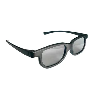 Gafas de sol polarizadas para cine en 3D, lentes de visión pasivo, con logotipo personalizado, baratas, disponibles