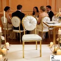 Chaise de mariage de haute qualité, nouveau style, design luxueux et moderne, pour hôtel