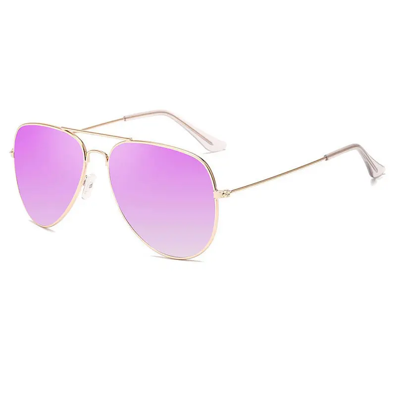 Óculos de sol clássico, óculos de sol para mulheres e homens, aviador, cores de lentes duplas