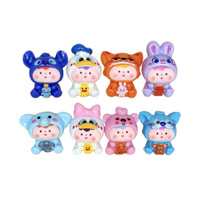 Animal Didi Babies Maternity Blind Bag Cute Cartoon DIY Charms Pendants Keychains Desktop Trinkets Resin Accessories Original
