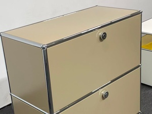 Mueble Modular Minimalista Industrial de Acero Inoxidable, Sistema de Almacenamiento Ecológico que Ahorra Espacio, <span class=keywords><strong>Muebles</strong></span> para el Hogar - Product Image 3