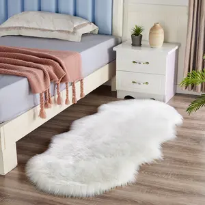 High quality artificial sheepskin wool car dashboard cover & carpet fur door mat and seat cover for car for home