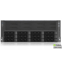 Serveur rack GPU AI tout-en-un Nettrix 4U 2 sockets X640 G40