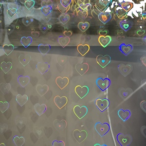 <span class=keywords><strong>Film</strong></span> holographique de couleur arc-en-ciel, livraison gratuite, laser transparent, de plastification thermique, pour les paquets - Product Image 2