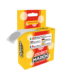 Gran oferta, 30mm, hecho en polipropileno, regalo blanco, maestro de 12 dispensadores, dispensador de máquina expendedora de etiquetas - Product Image 2