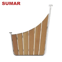 Fixations flexibles en acier inoxydable AiSi 316 matériel bateau escalier échelle plate-forme vente