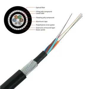 Optic Cable Price Underwater 12 24 48 72 Core Submarine Fiber Optic Cable Laid In Sea River Cable