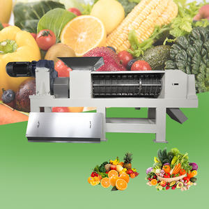 เครื่องอัดระบายน้ำด้วยสกรูสแตนเลสสำหรับการบำบัดเศษอาหาร - Product Image 1