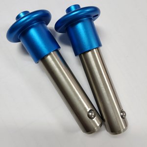 Servicio de Mecanizado CNC, Marca ZC, Pasador de Bloqueo de Bola con Cabeza de Botón de Liberación Rápida de Acero Inoxidable, Perno de 14 mm de Longitud Según su Tamaño - Product Image 2
