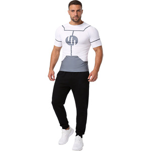 Invincible Boy Men's Breathable <b>T</b>-<b>Shirt</b> <b>Polyester</b> Knitted Fit Summer 2026 Cross-border Apparel - Product Image 2