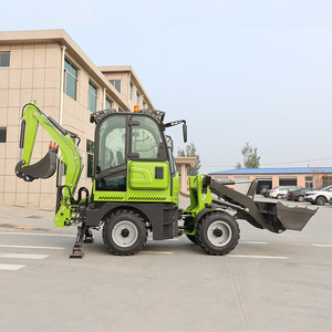 Chine Fabricant CE EPA Mini tracteur frontal chargeur ferme <span class=keywords><strong>pelle</strong></span> rétrocaveuse pelleteuse pelleteuse Mini chargeuse sur pneus <span class=keywords><strong>pelle</strong></span> excavatrice - Product Image 2