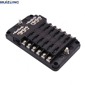 Insert de boîte à fusibles de voiture avec vis multi-canal Fuse Box LED indicateur lumineux avec pôle négatif onrs propriétaires accessoires - Product Image 2