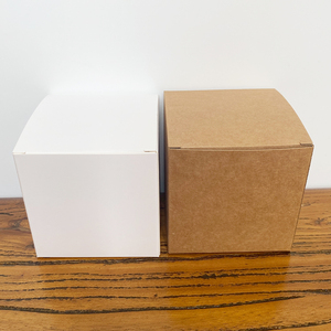 Giá Rẻ Giá Bán Buôn Tùy Chỉnh Kích Thước Vuông Thẻ Màu Trắng Hộp Tráng Giấy Ban Ngà Đồng Bằng Thẻ Màu Trắng Hộp - Product Image 3