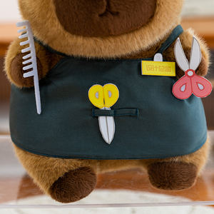 Vente chaude Barber Capybara En Peluche Jouet Mignon Shampooer Capybara En Peluche Jouet Creative Marceller Capybara Jouet - Product Image 6