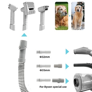 Kit de brosses de toilettage pour animaux Shernbao SMD-C, accessoire d'épilation compatible avec les aspirateurs Shark et autres aspirateurs professionnels - Product Image 4