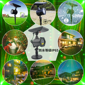 Foco Solar para Jardín IP65, Proyector Portátil con Energía Solar, Luces Láser Rojas y Verdes para <span class=keywords><strong>Navidad</strong></span> - Product Image 6
