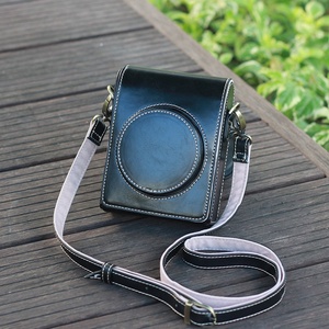 Sac pour <span class=keywords><strong>appareil</strong></span> <span class=keywords><strong>photo</strong></span> en cuir PU, étui de rangement <span class=keywords><strong>vintage</strong></span> pour Leica SOFORT2 Instant - Product Image 2