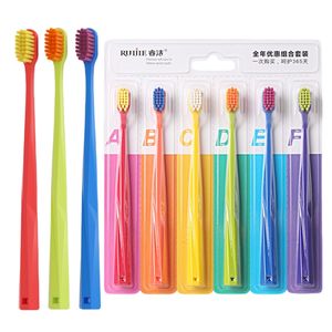 <span class=keywords><strong>Brosse</strong></span> à <span class=keywords><strong>dents</strong></span> souple adulte personnalisée en gros pour poignée en PP style suisse en nylon coloré pour gomme sensible <span class=keywords><strong>brosse</strong></span> de nettoyage des <span class=keywords><strong>dents</strong></span> manuelle - Product Image 1