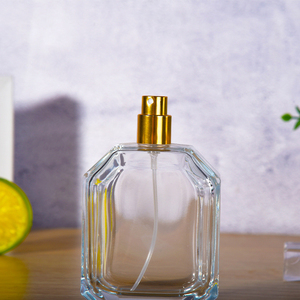 Venta al por mayor vacío 30ml 50ml 100mL mujeres hombres claro hermosa botella de perfume de vidrio con tapa de vidrio - Product Image 2