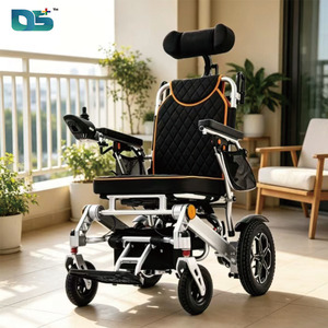 Silla <span class=keywords><strong>de</strong></span> Ruedas Eléctrica Médica Plegable Ligera y Ajustable <span class=keywords><strong>de</strong></span> Alta Calidad, Cómoda y Moderna para <span class=keywords><strong>Personas</strong></span> <span class=keywords><strong>Mayores</strong></span> o con Discapacidad - Product Image 2