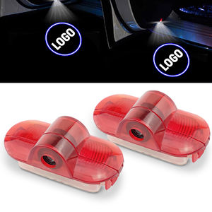 2 Piezas para VW Golf 4 Lavida Touran Caddy <span class=keywords><strong>Beatle</strong></span> Bora, Luz de Puerta de Coche con Proyector de Logotipo, Luz de Bienvenida - Product Image 2