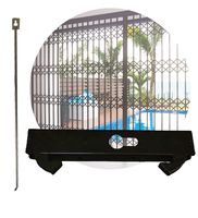 Serrures pour grilles de sécurité et portes grillagées – Durables, installation facile, conception antivol pour usage résidentiel et commercial
