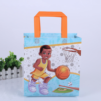 Sacs de courses promotionnels en gros, personnalisés avec logo, multicolores, en non-tissé recyclé, écologiques, pressés à chaud, pour l'épicerie