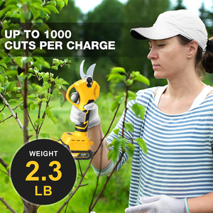 Forbici Elettriche per Potatura Senza Fili 21V, Cesoie Portatili SK5 per Rami Spessi, Potatori da Giardino Brushless per Alberi da Frutto a Batteria - Product Image 4