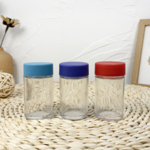 เหยือกแก้วสีดำมีฝาปิดขวดแก้วใส่ใบชาสมุนไพรดอกไม้แห้งอัดแน่น - Product Image 4