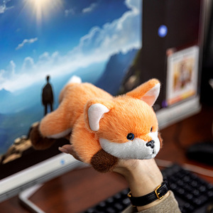 Llavero de peluche de zorro de dibujos animados, colgante para bolso de niña, adorno personalizado, figura de anime kawaii, juguetes de peluche con relleno de algodón PP - Product Image 4