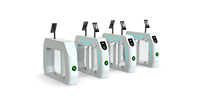 Sistema de Control de Acceso ENBO NBO-B404 de Fábrica OEM/DEM, Barrera de Acceso Giratoria con Código QR, Impermeable IP68, con Anti-Tailgating