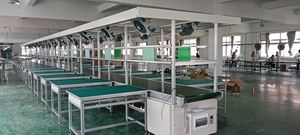 Bán buôn dài bảng dây chuyền lắp ráp điện tử dây chuyền lắp ráp trạm làm việc hội thảo đóng gói bảng nhôm hồ sơ bàn làm việc - Product Image 5