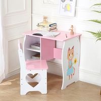 Ensemble table et chaise d'étude en bois moderne pour enfants, pour la maison, le bureau ou la maternelle, pour meubles d'enfants