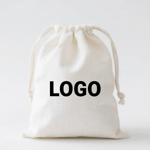 ถุงผ้าแคนวาสขนาดใหญ่พิมพ์โลโก้ตามสั่งพร้อมเชือกรูด - Product Image 2