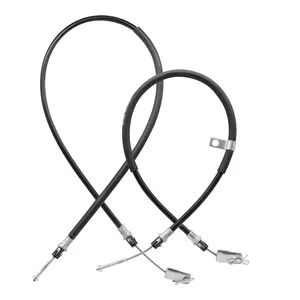 2PCS Club Car Precedent Brake Cable Kit Driver & Passenger Side 2004+ G&E Golf Cart #1025575-02 1025575-01