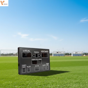 <span class=keywords><strong>Tabellone</strong></span> <span class=keywords><strong>Segnapunti</strong></span> Elettronico LED Portatile per Cricket, Mini Futsal, Biliardo, Basket con Timer 24 Secondi - Product Image 5