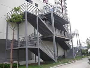 住宅建筑医院购物中心酒店公园不锈钢防火扶手-锌钢栏杆 - Product Image 6