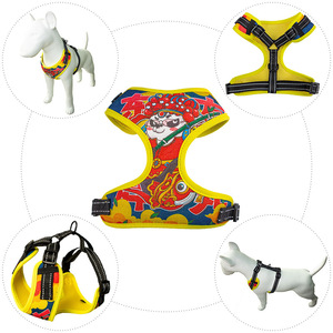 Christmas <b>Pet</b> Harness Set Holiday Dog Walking Kit <b>Collar</b> <b>Leash</b> Car <b>Leash</b> Muzzle Bandana Poop Bag - Product Image 2