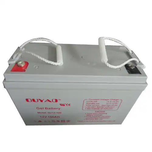 12v 100ah solar battery gel type