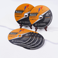 Disque de coupe abrasif pour métal 4,5 pouces, disque de découpe haute vitesse pour acier inoxydable, personnalisable OEM, garantie 3 ans
