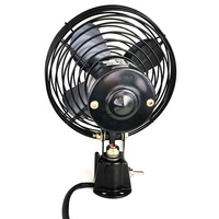 Ventilateur de voiture personnalisé pour véhicule, silencieux, Anti-choc, 12V, 24V, 8 pouces, 6 pouces, pour chariot élévateur, pelles, bulldozer, roulettes de route