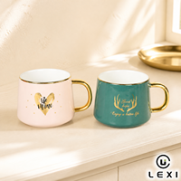 Tasse en céramique personnalisée tasse à café en porcelaine personnaliser emballage design logo usage quotidien café bureau