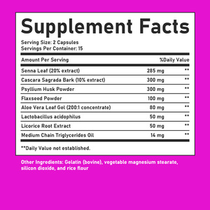 Private Labels <b>Weight</b> Loss Capsules Gluten <b>Free</b> Daily Digestive Support 7 Day Colon Cleanse Detox Capsules Boost Energy Vitalit - Product Image 6