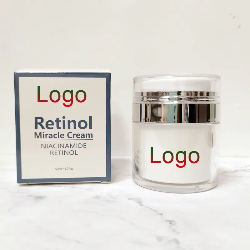 Tư nhân labet 50ml Niacinamide Retinol Mặt Kem dưỡng ẩm nuôi dưỡng Phép Lạ Retinol Kem